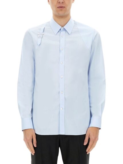 Alexander Mcqueen HARNESS SHIRT WITH T BUCKLE