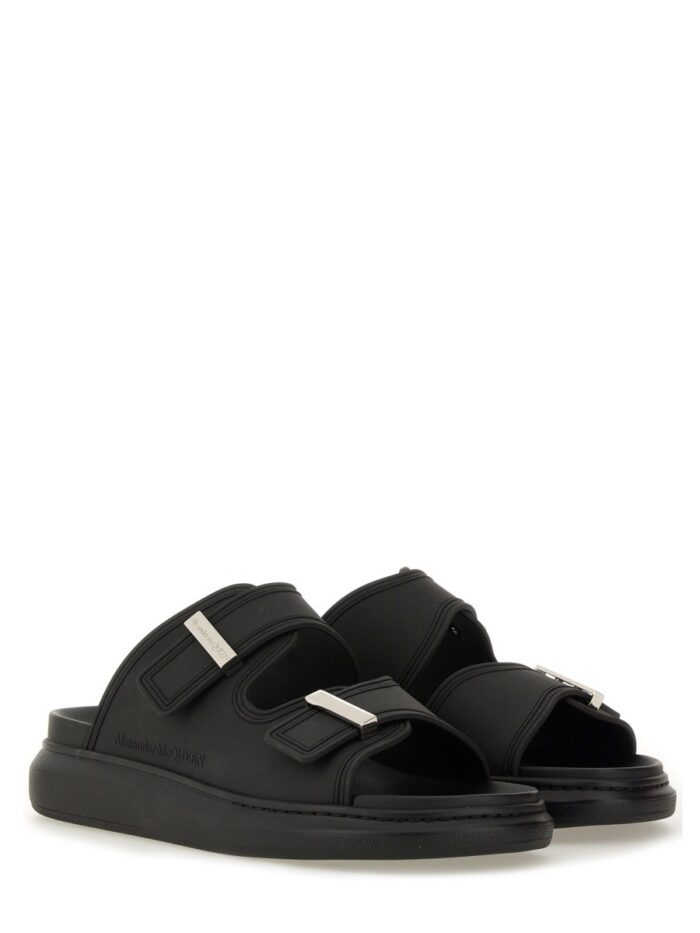 Alexander Mcqueen HYBRID DOUBLE BUCKLE SANDAL