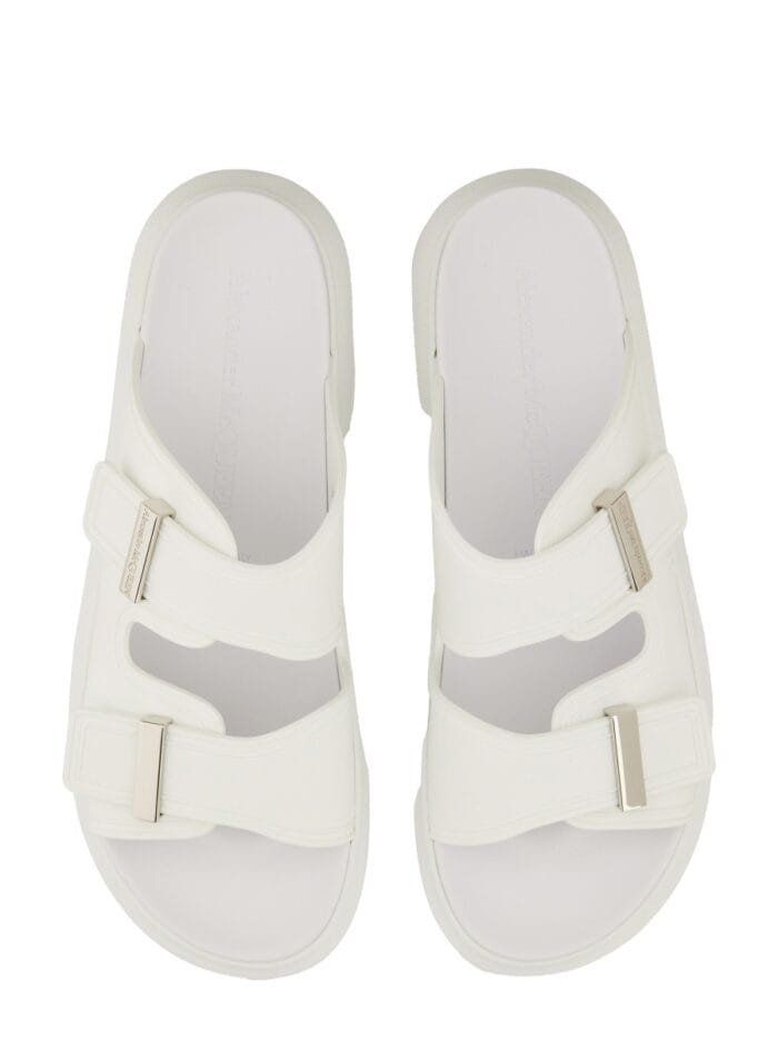 Alexander Mcqueen HYBRID DOUBLE BUCKLE SANDAL