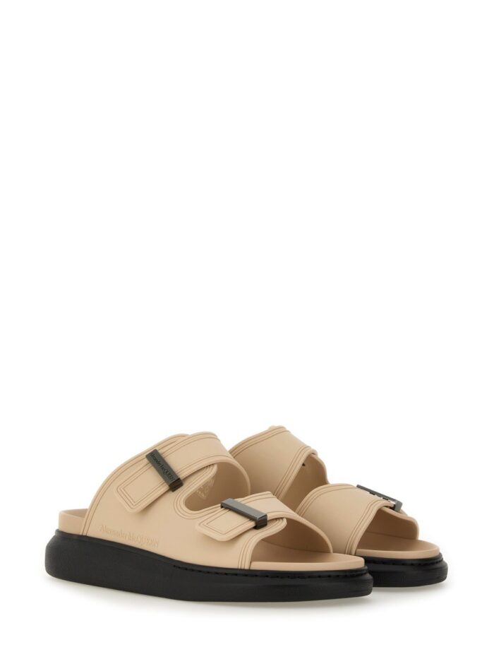 Alexander Mcqueen HYBRID DOUBLE BUCKLE SANDAL