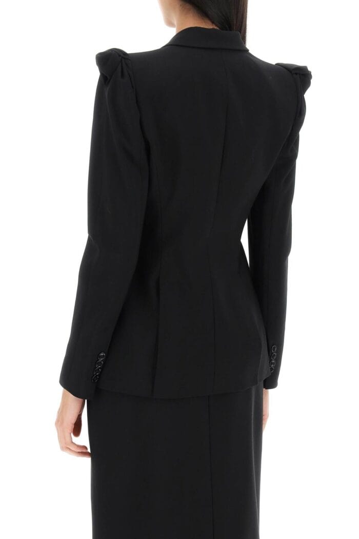 Alexander Mcqueen Jacket With Knotted Shoulders