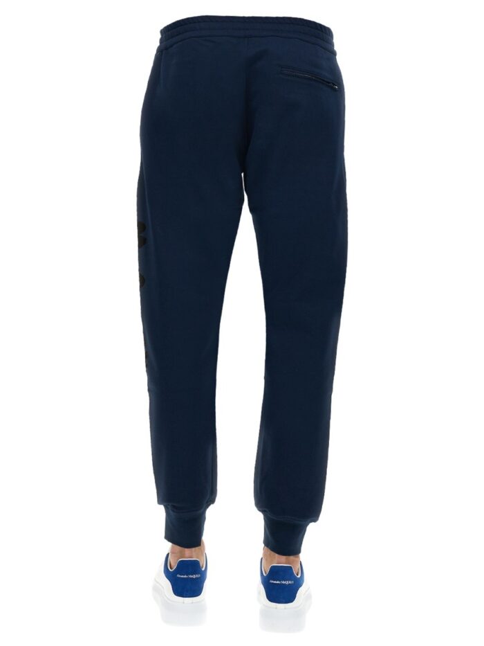 Alexander Mcqueen JOGGING PANTS WITH GRAFFITI LOGO