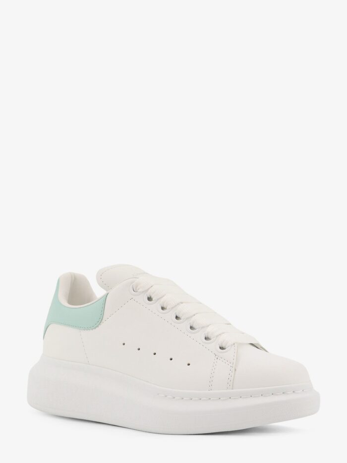 Alexander Mcqueen Larry Leather Low-top Sneakers