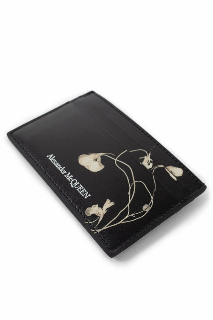 ALEXANDER MCQUEEN Leather Card Holder