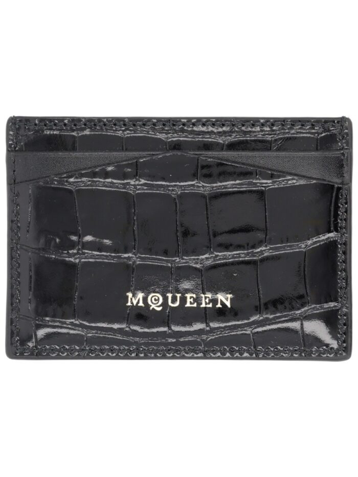 Alexander Mcqueen LEATHER CARD HOLDER