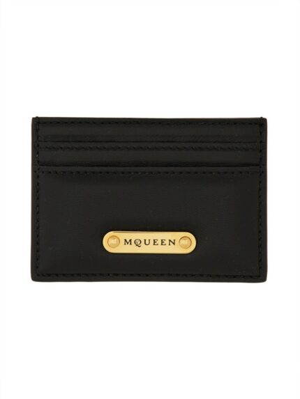 Alexander Mcqueen LEATHER CARD HOLDER