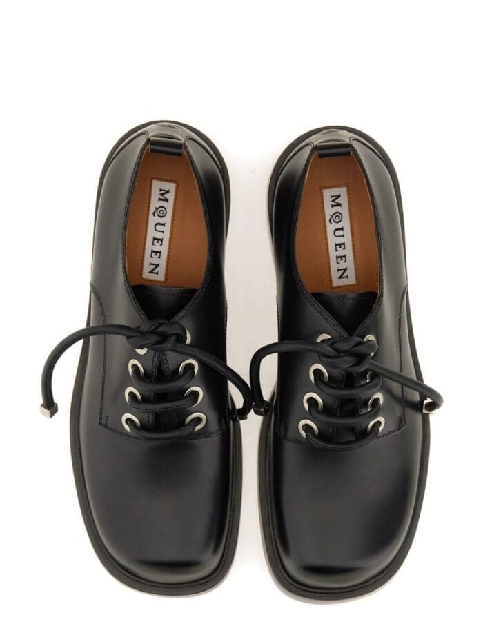 Alexander Mcqueen LEATHER DERBY.