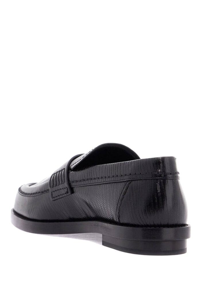 ALEXANDER MCQUEEN Leather Jupiter Loafers For