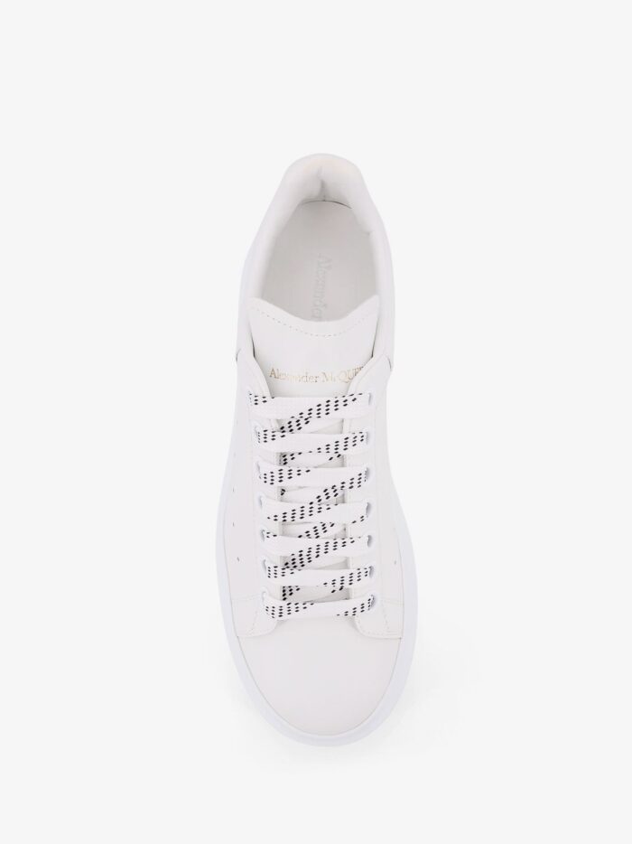 Alexander Mcqueen Leather Low-top Sneakers