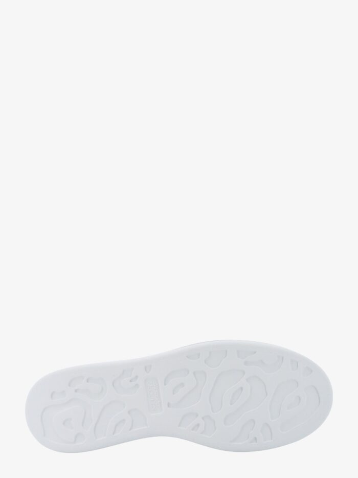 Alexander Mcqueen Leather Sneakers With Logo Detail