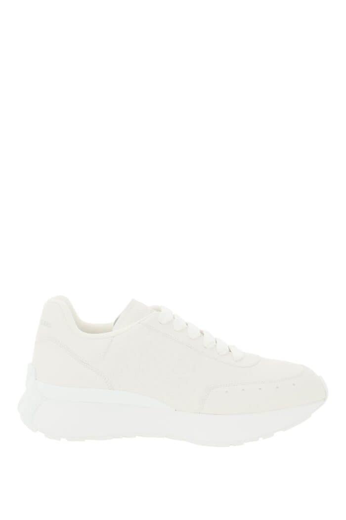 Alexander Mcqueen Leather Sprint Runner Sneakers