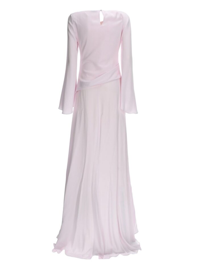 Alexander Mcqueen LONG DRESS WITH DRAPE