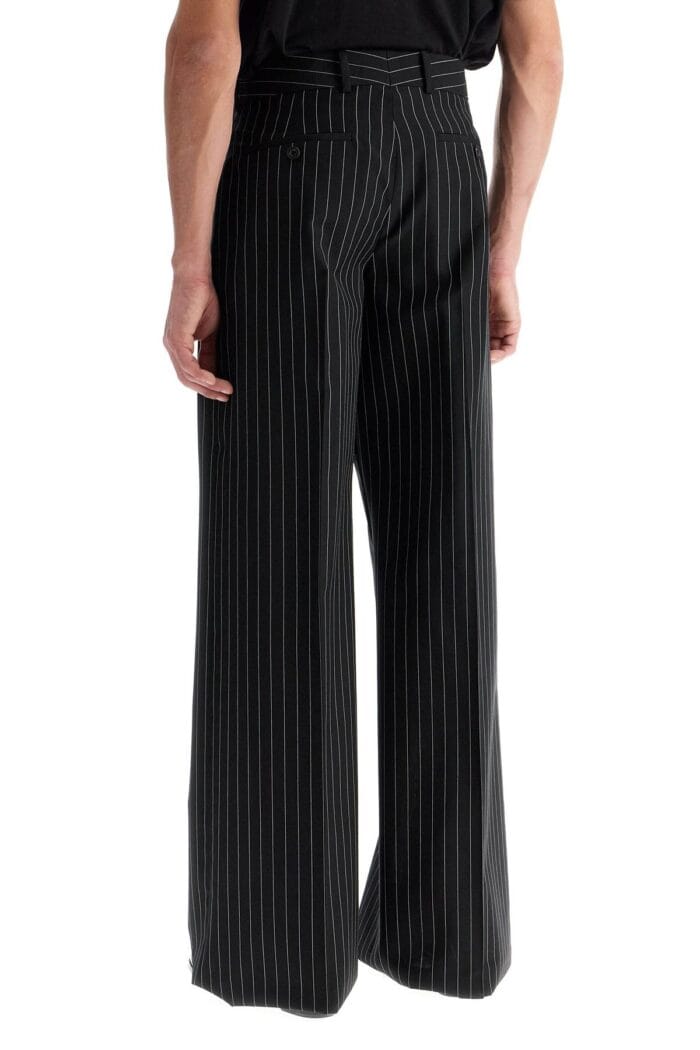 ALEXANDER MCQUEEN Low-waisted Pinstripe