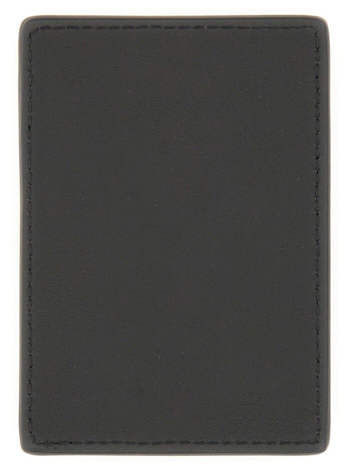 Alexander Mcqueen MAGNETIC CARD HOLDER WITH LOGO