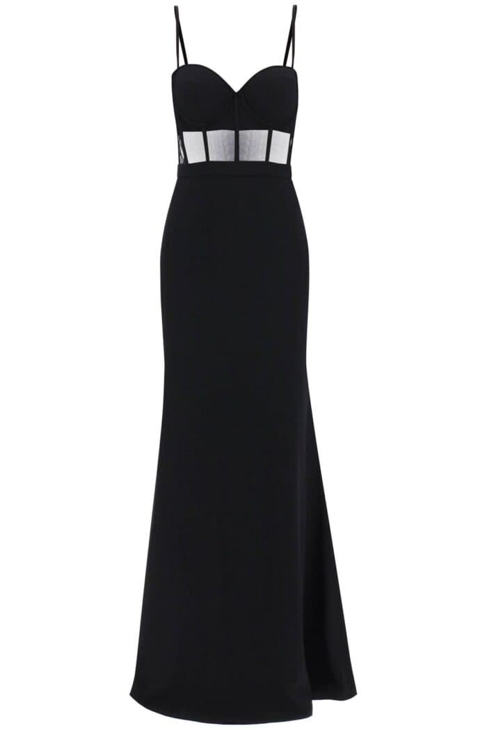 Alexander Mcqueen Maxi Bustier Dress