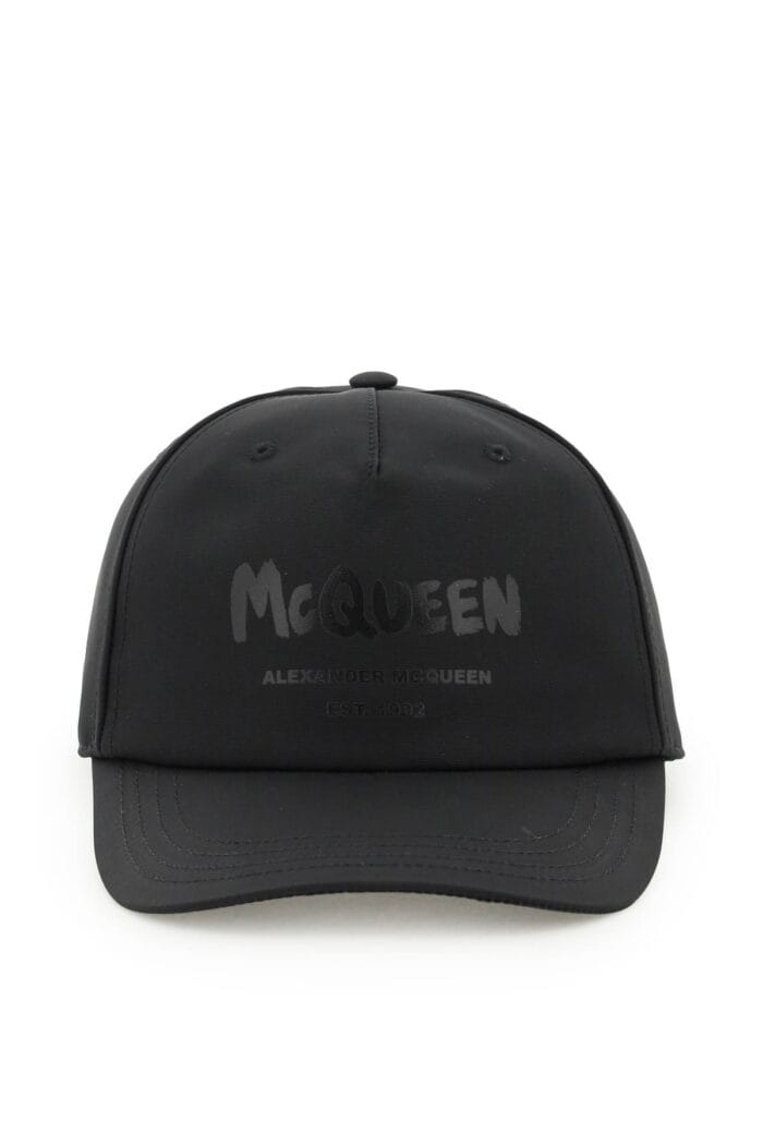 Alexander Mcqueen 'mcqueen Graffiti' Baseball Hat