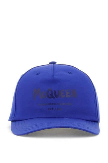 Alexander Mcqueen 'mcqueen Graffiti' Baseball Hat