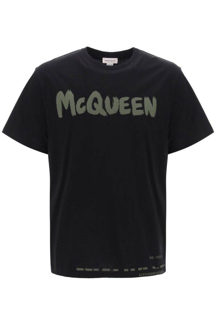 Alexander Mcqueen Mcqueen Graffiti T-shirt