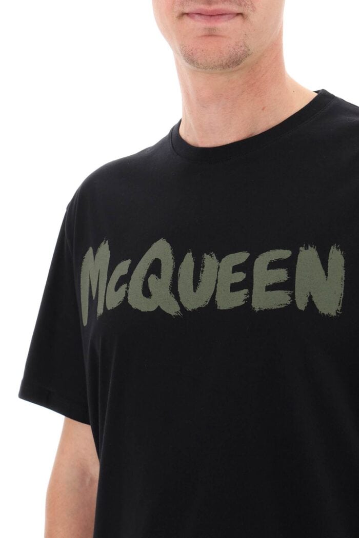 Alexander Mcqueen Mcqueen Graffiti T-shirt