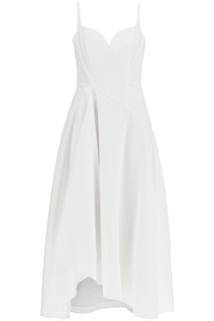 ALEXANDER MCQUEEN Midi Dress With Sweetheart Neckline