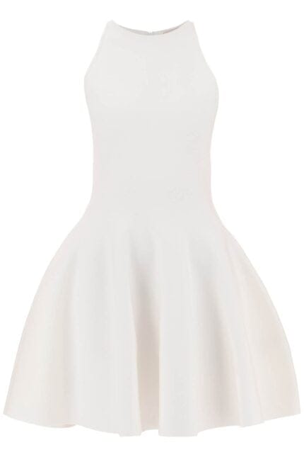 Alexander Mcqueen "mini Knitted Skater Dress