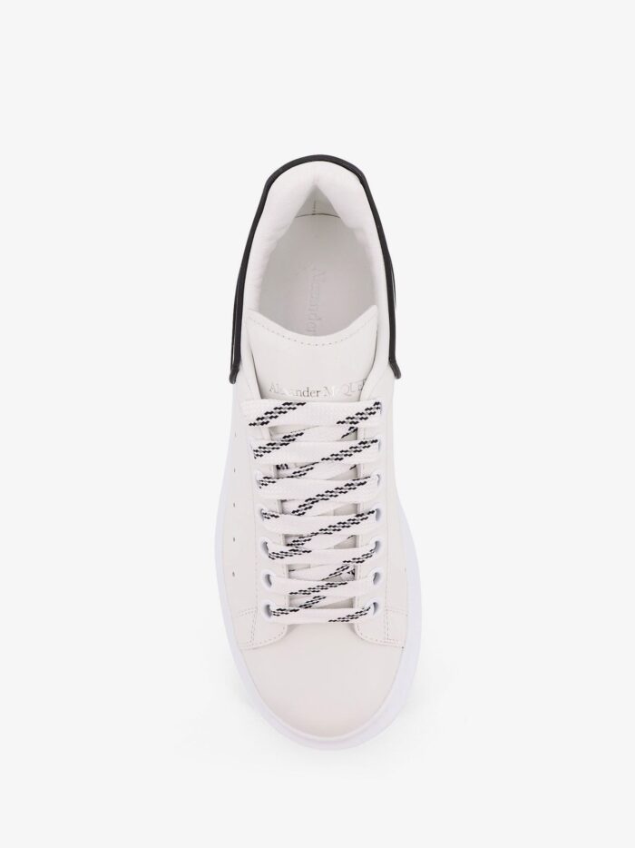 Alexander Mcqueen Oversize Leather Low-top Sneakers