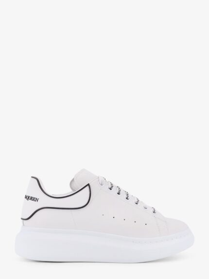Alexander Mcqueen Oversize Leather Low-top Sneakers