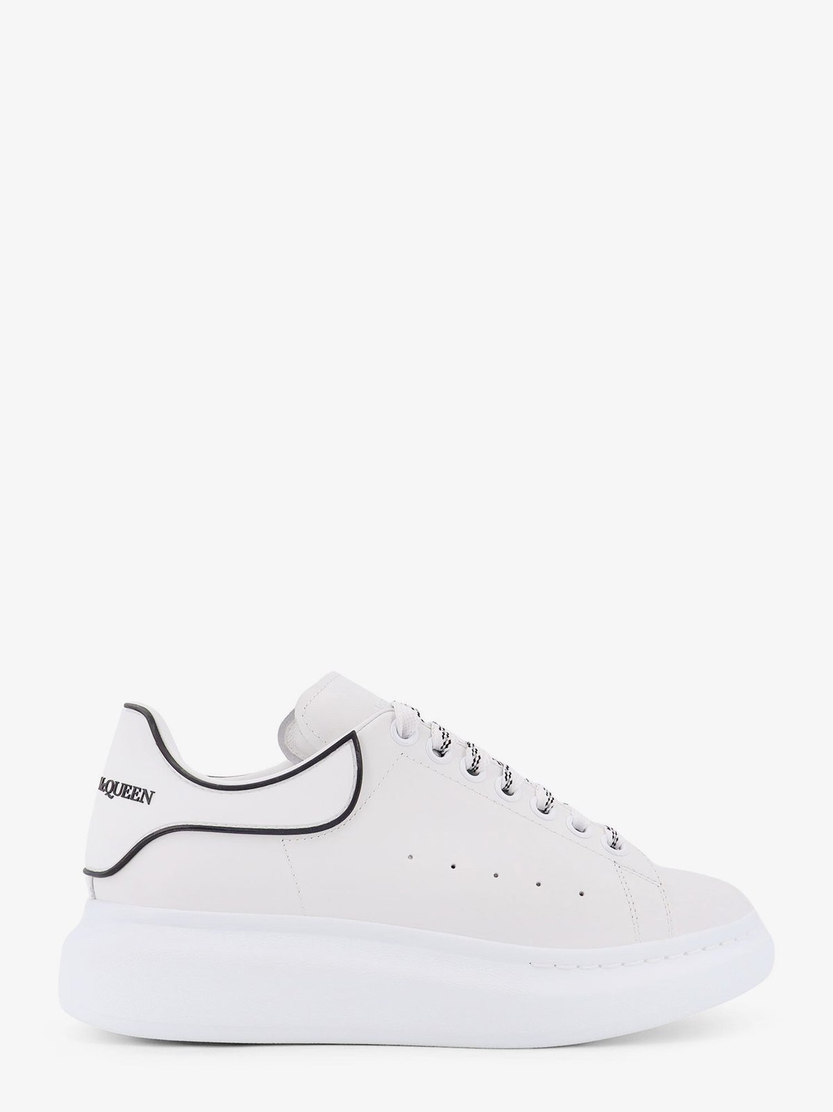 Alexander Mcqueen Oversize Leather Low-top Sneakers