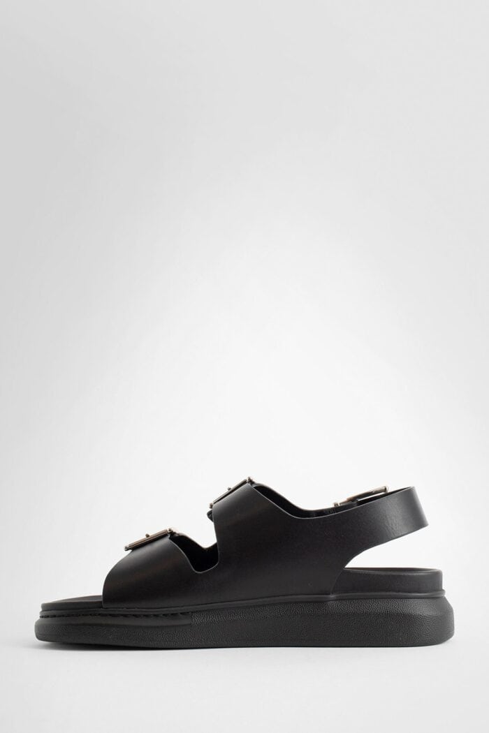 ALEXANDER MCQUEEN Oversized Leather Sandals