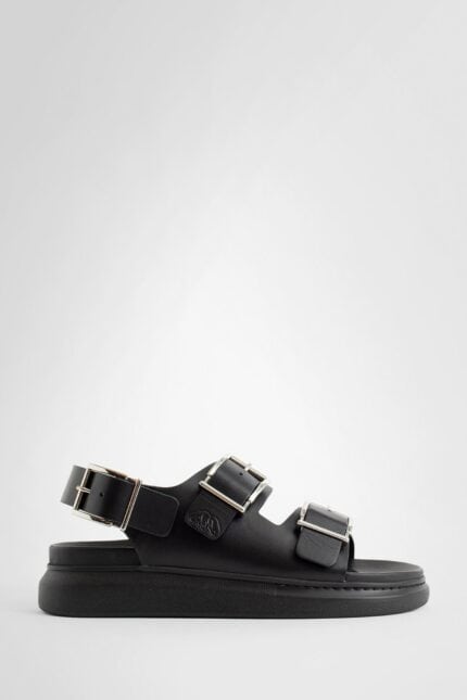 ALEXANDER MCQUEEN Oversized Leather Sandals