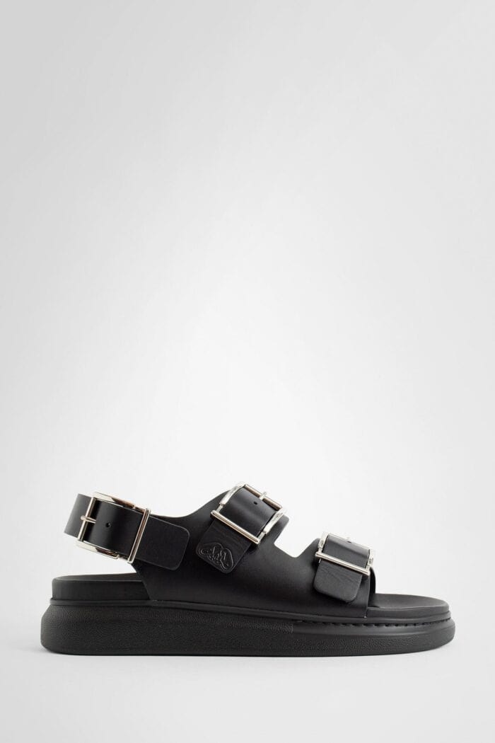 ALEXANDER MCQUEEN Oversized Leather Sandals