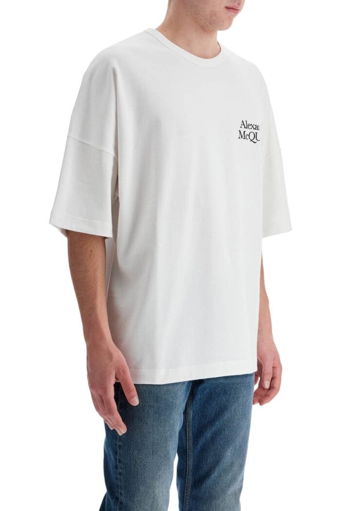 ALEXANDER MCQUEEN Oversized Logo T