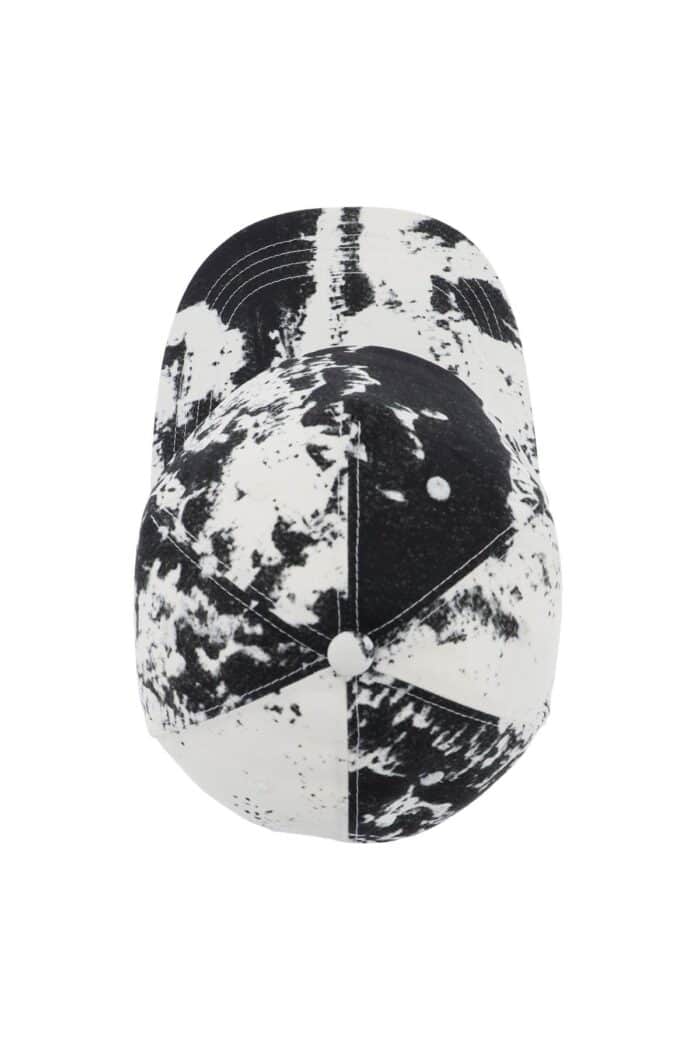 ALEXANDER MCQUEEN Printed Baseball Cap With Logo Embroidery