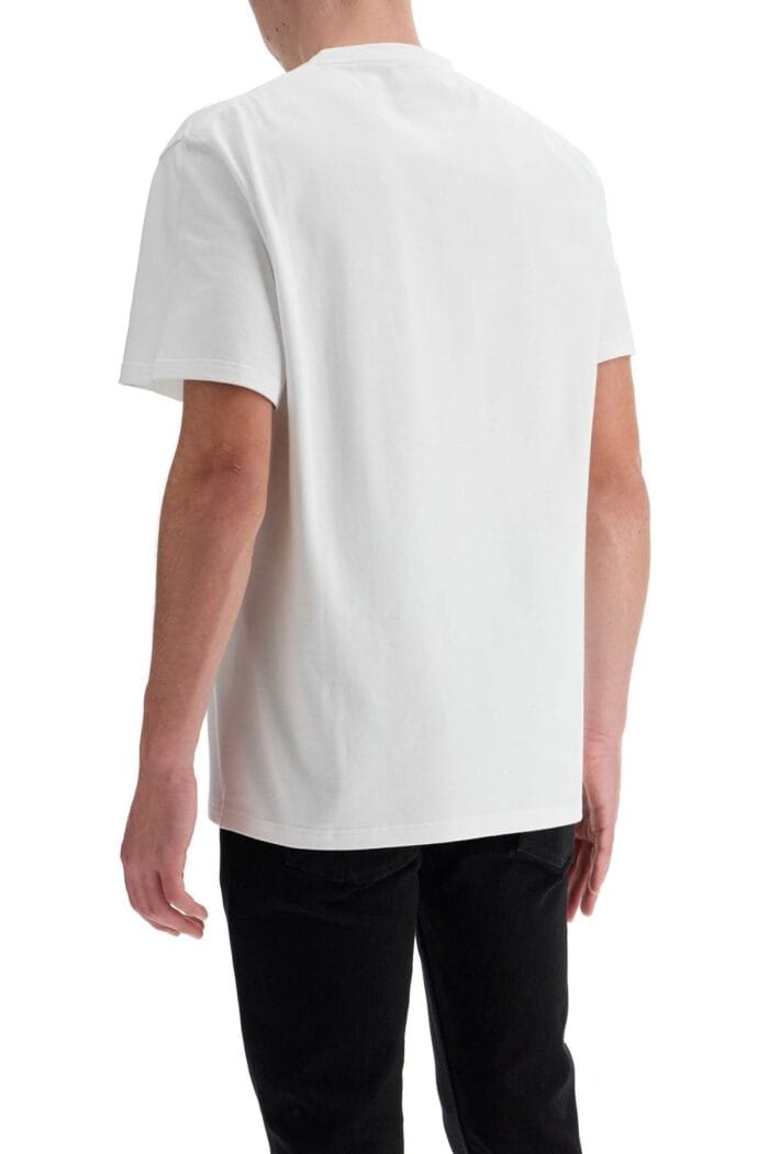 ALEXANDER MCQUEEN Printed Compact Cotton T-shirt