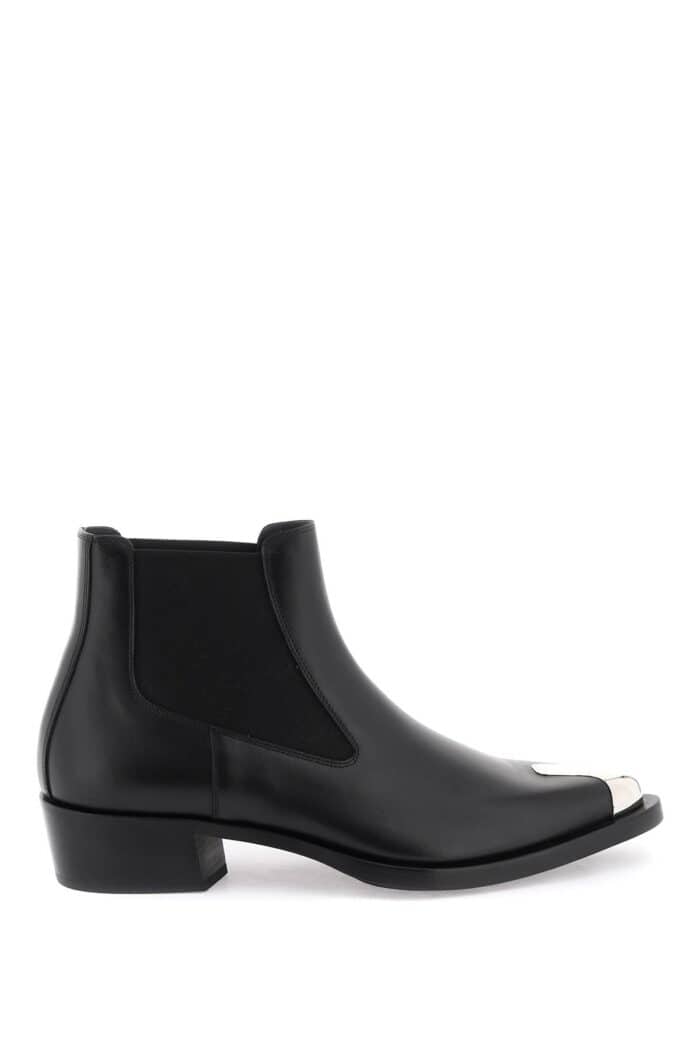 Alexander Mcqueen 'punk' Chelsea Ankle Boots