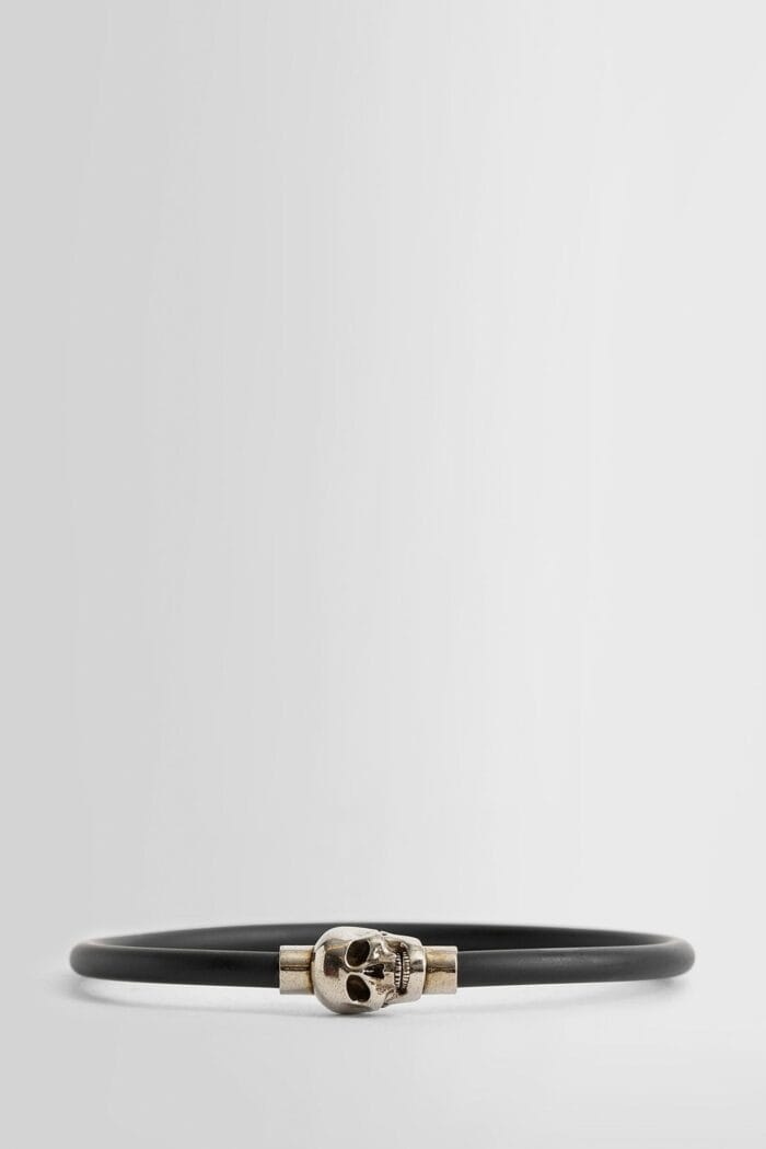 ALEXANDER MCQUEEN Rubber Cord Skull Bracelet