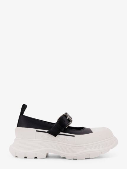 Alexander Mcqueen S.Rubber Leather Maryjane