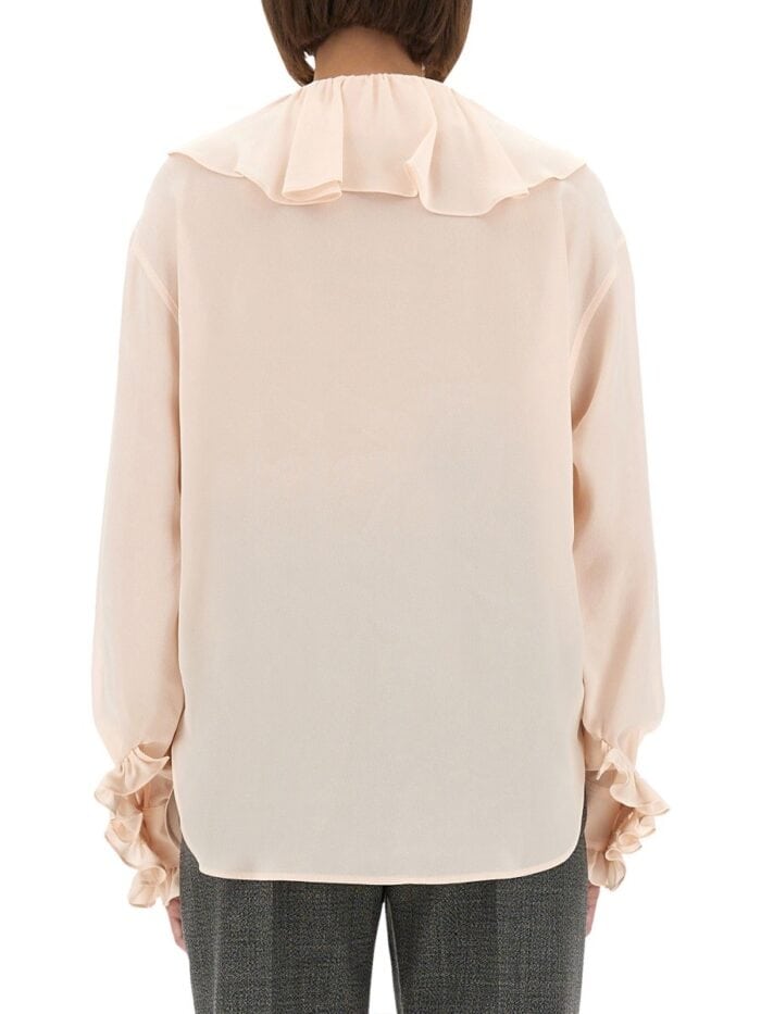 Alexander Mcqueen SHIRT WITH RUFFLES