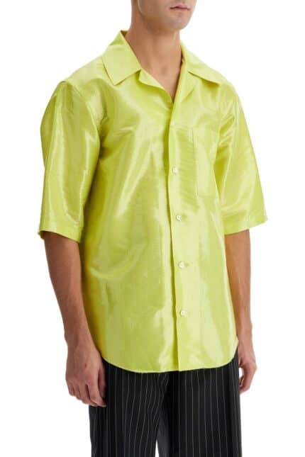 ALEXANDER MCQUEEN Short-sleeved Canvas Tarp Shirt.