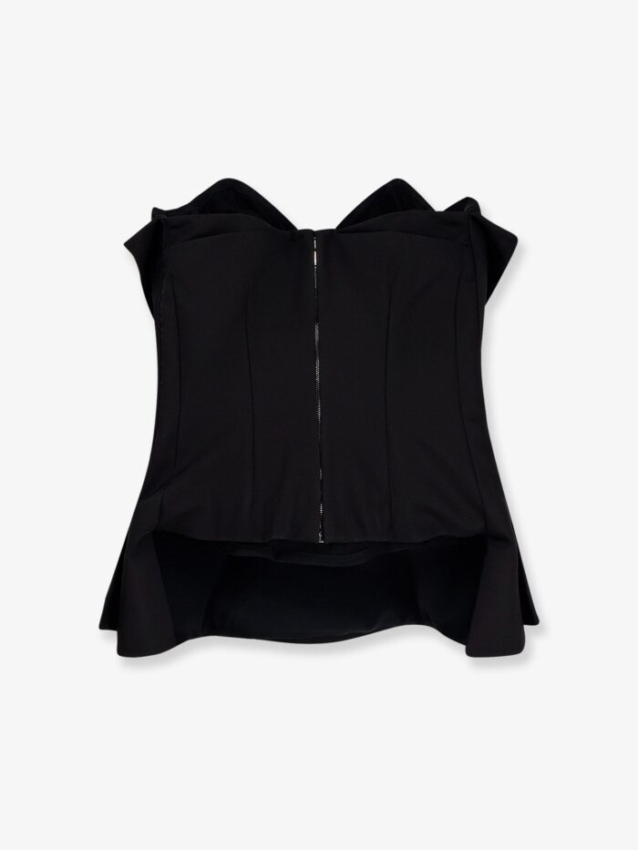 Alexander Mcqueen Silk Blend Bustier/Top