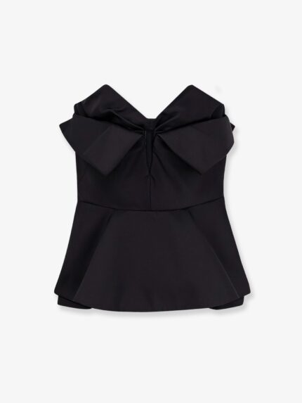 Alexander Mcqueen Silk Blend Bustier/Top