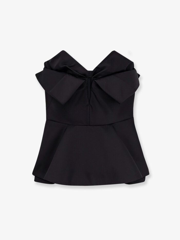Alexander Mcqueen Silk Blend Bustier/Top