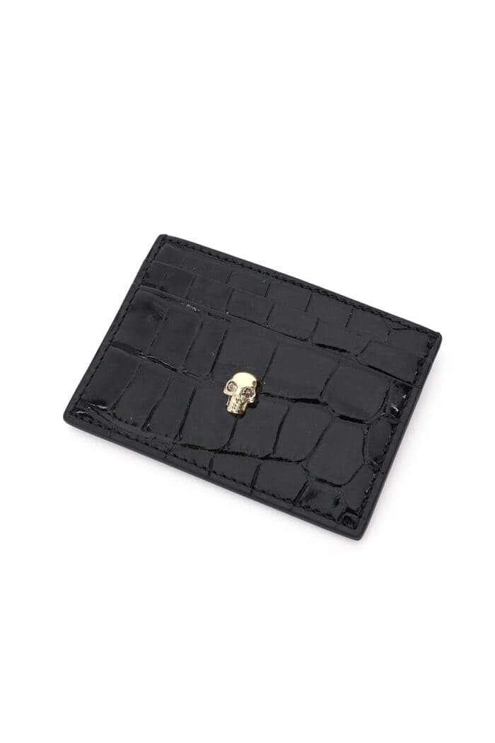 Alexander Mcqueen Skull Card Holder