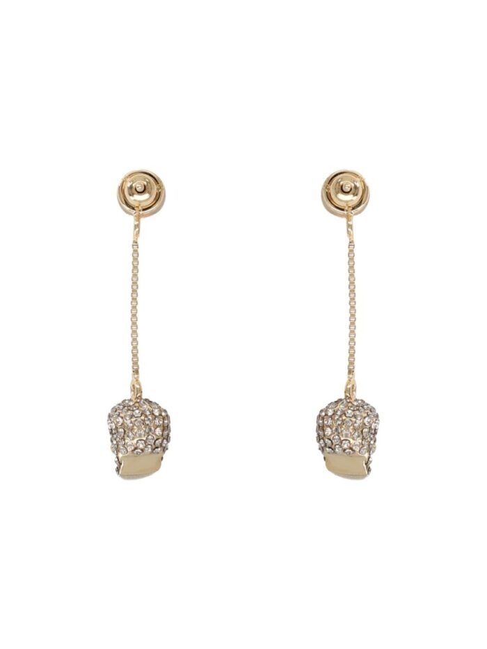 Alexander Mcqueen "SKULL" DANGLE EARRINGS