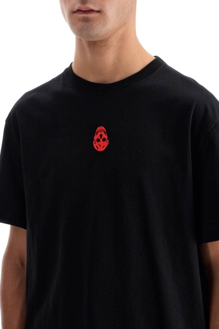 ALEXANDER MCQUEEN Skull Embroidered T-shirt