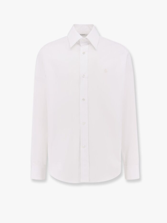 Alexander Mcqueen Skull Organic Cotton Shirt