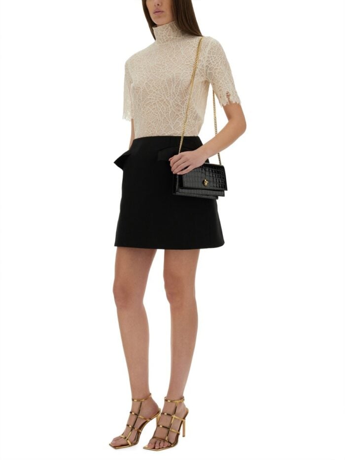 Alexander Mcqueen SPIDER WEB LACE TOP