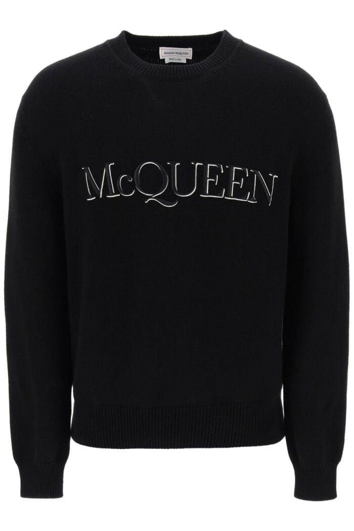 ALEXANDER MCQUEEN Sweater With Logo Embroidery