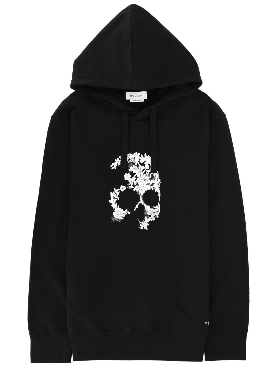 Alexander Mcqueen SWEATSHIRT WITH "SKULL MOTIF"