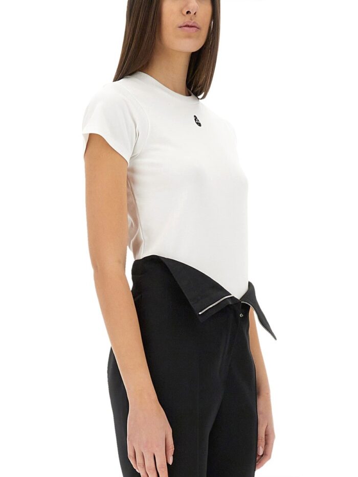 Alexander Mcqueen T-SHIRT WITH "SKULL" EMBROIDERY